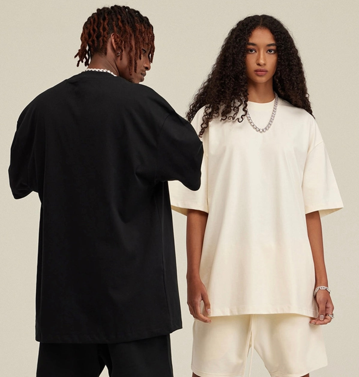 LNOY Oversized 100% Cotton Set