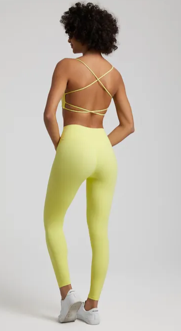 Cross Backless Bra Set