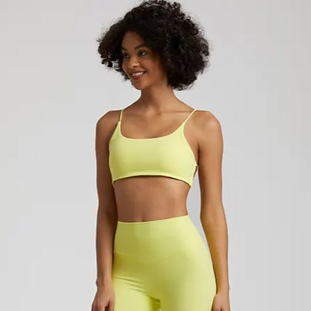 Cross Backless Bra Set