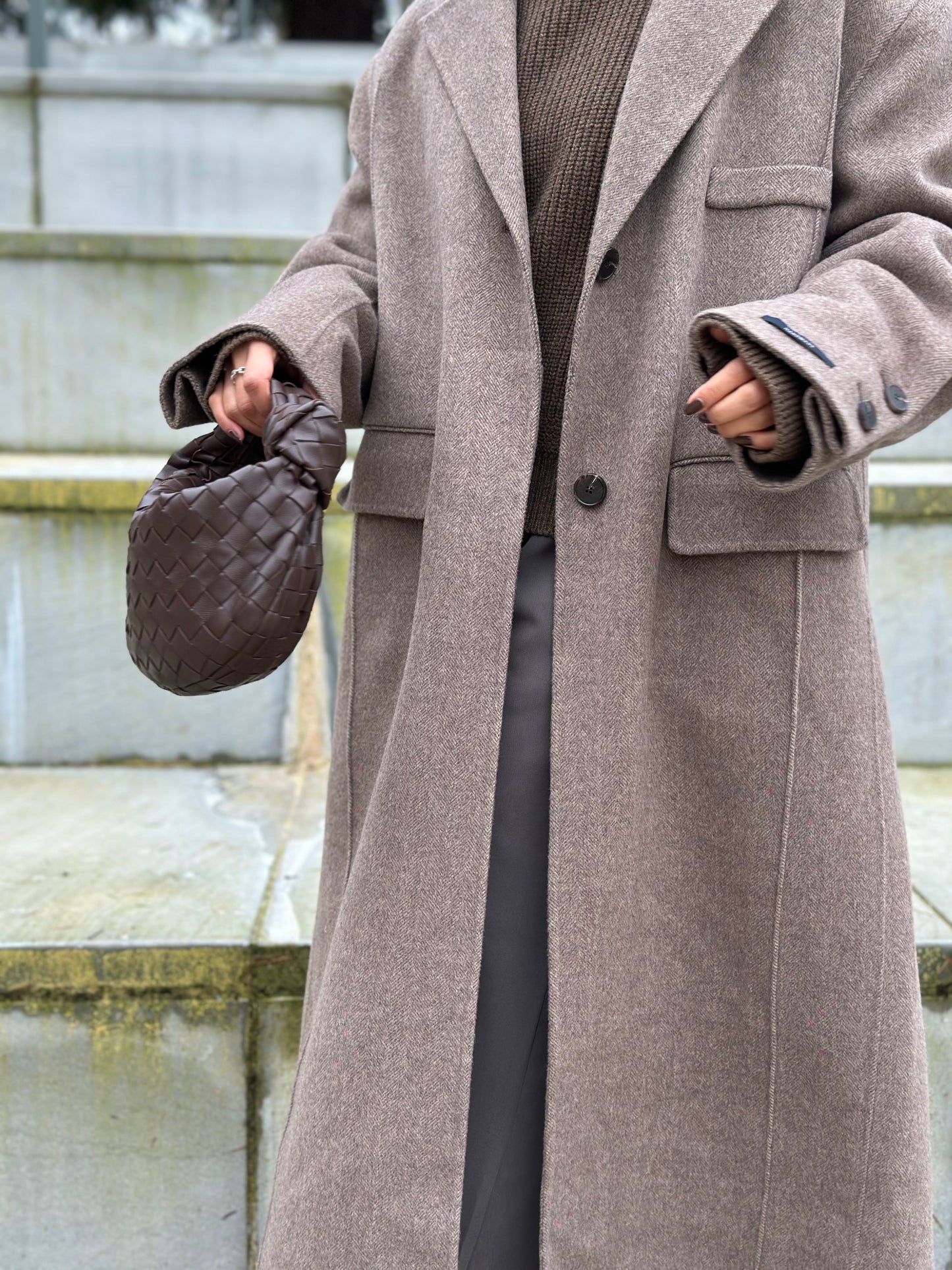 Handmade Cashmere and Wool Coat