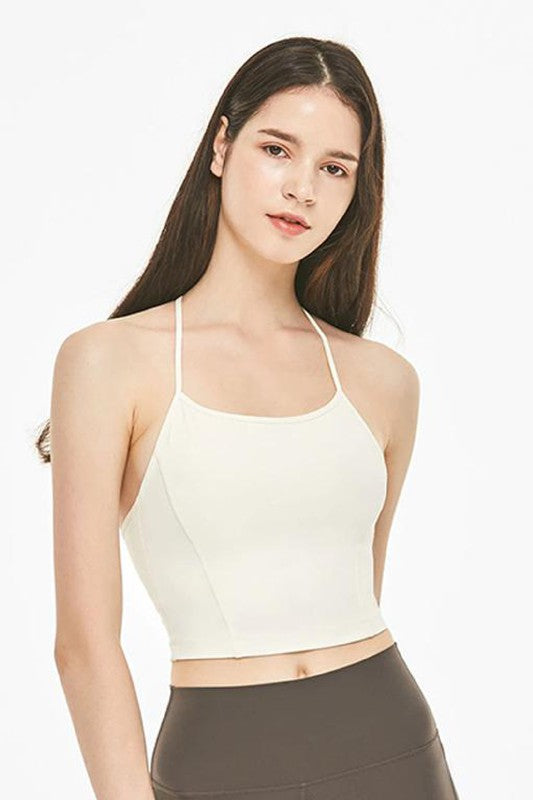 Halterneck Design Sports Bra