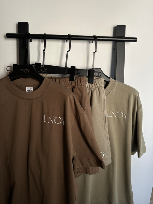 LNOY Oversized  100% Cotton Set