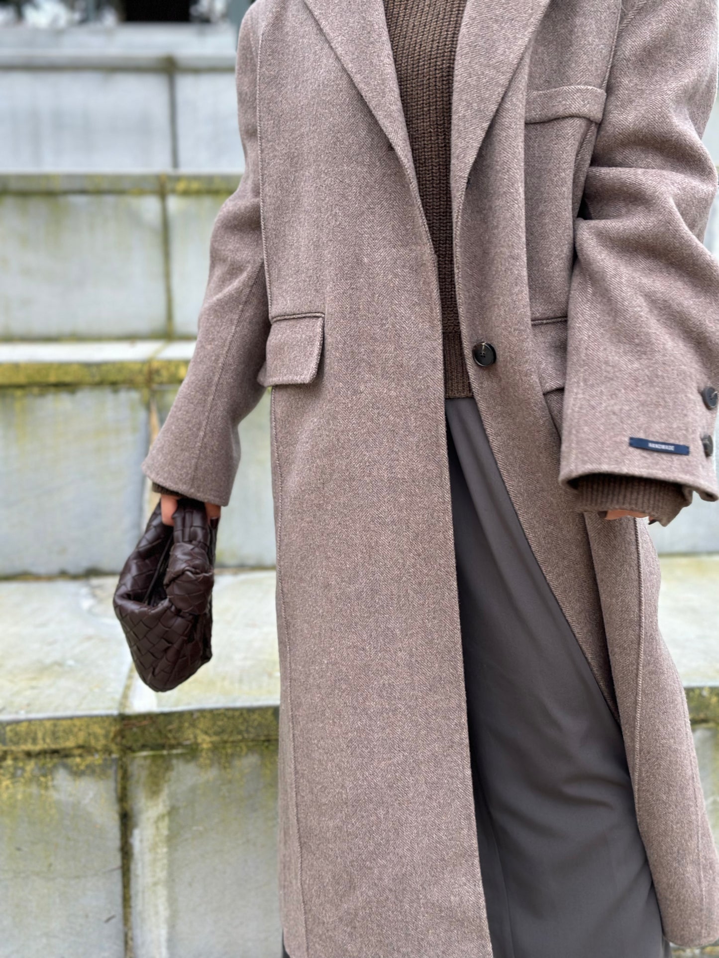 Handmade Cashmere and Wool Coat