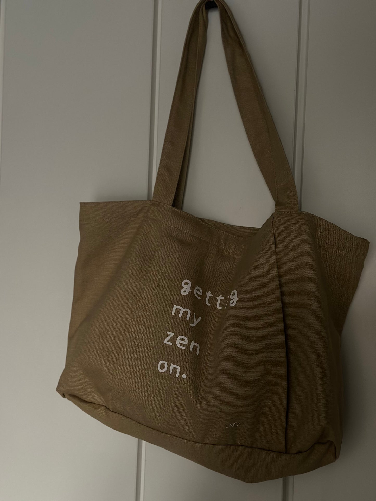 getting my zen on tote