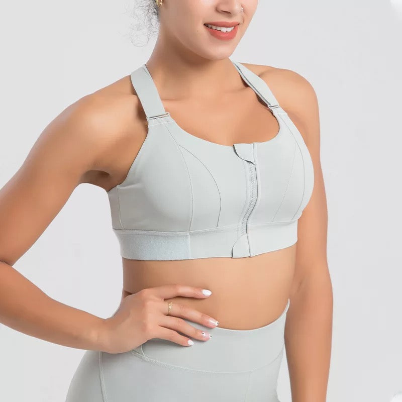 Magic Adjustable Velcro Straps Fitness Sports Bra LNOY STORE