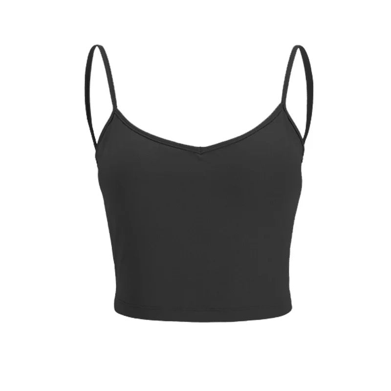 Open Back Sports Bra