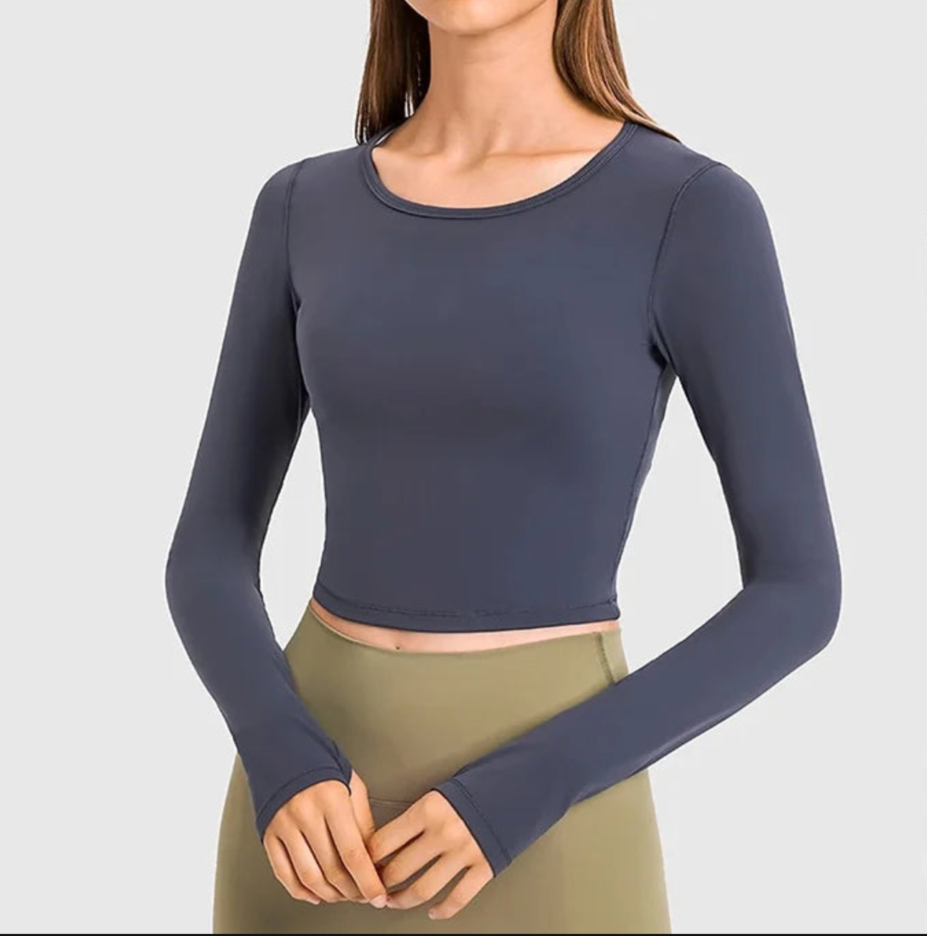 Long Sleeve Crop Top